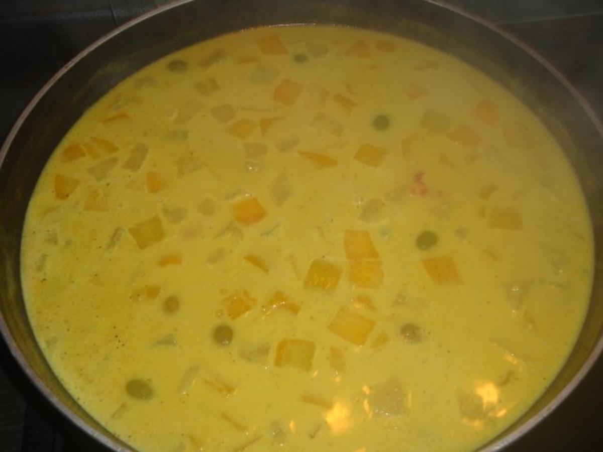 Putenschnitzel in Curry-Früchte-Rahm - Rezept - Bild Nr. 4