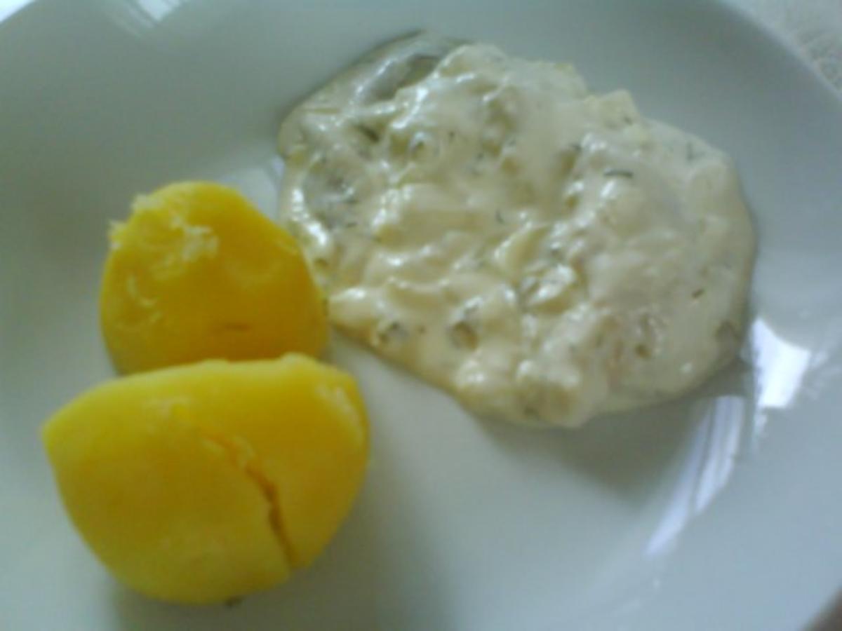 Dillhering mit Pellkartoffeln - Rezept - Bild Nr. 2