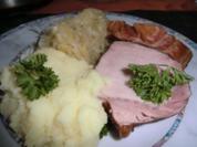 Sauerkraut mit Kassler und Speck - Rezept
