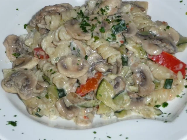 Fusilli - Gemüsepfanne - Rezept