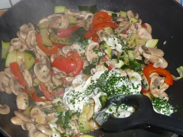 Fusilli - Gemüsepfanne - Rezept - Bild Nr. 3