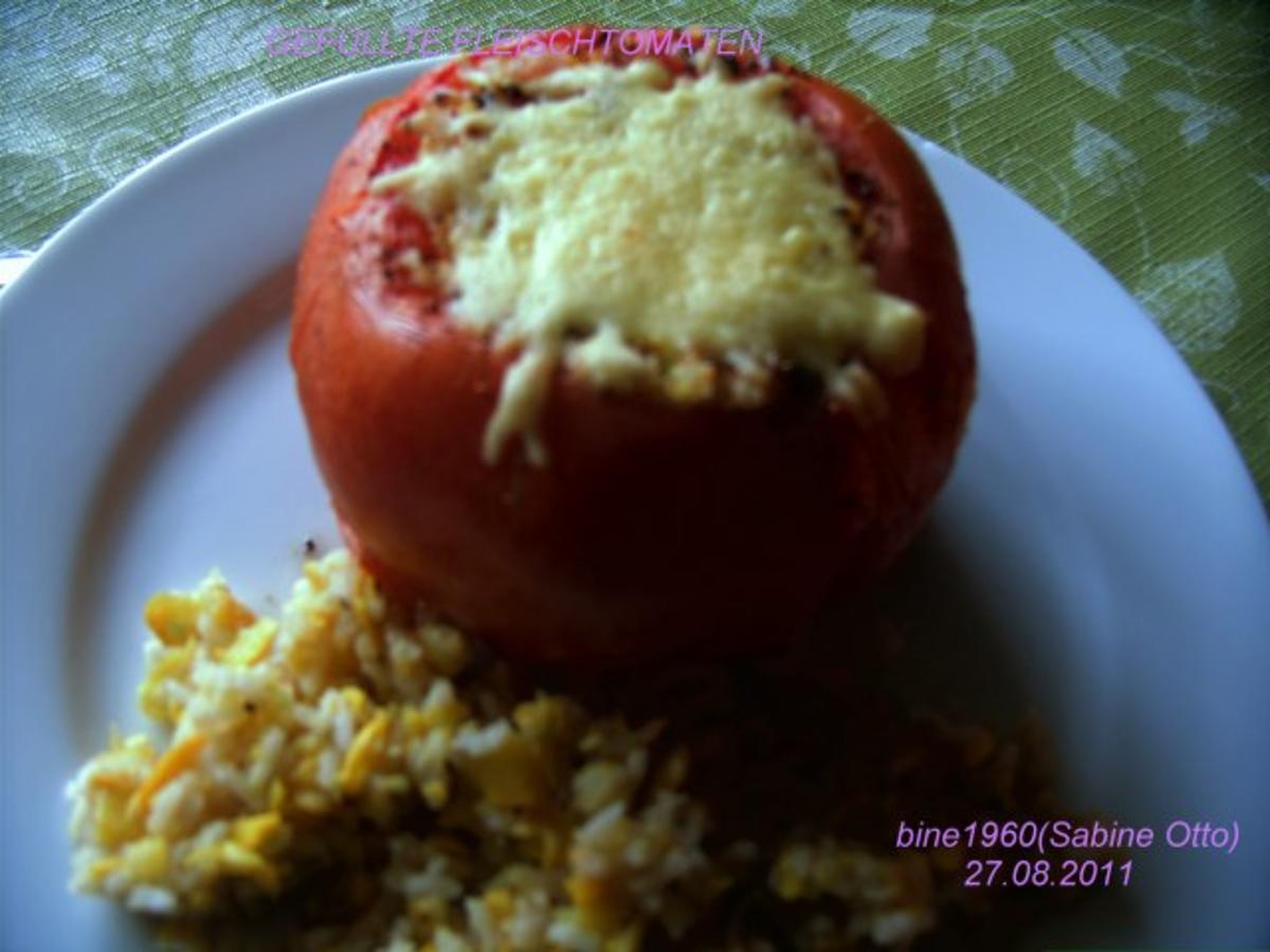 GEFÜLLTE FLEISCHTOMATEN - Rezept mit Bild - kochbar.de