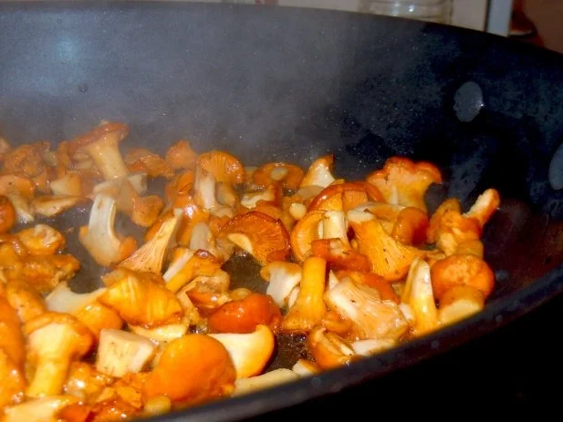 Rezept: Omelett mit Pfifferlingen Bild Nr. 2 Omelett mit Pfifferlingen - Rezept - Bild Nr. 2