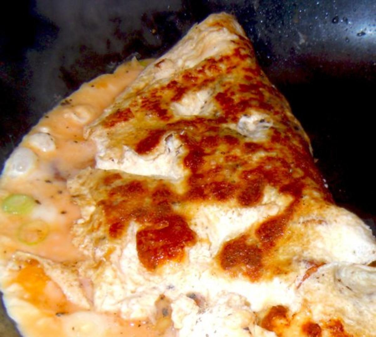 Omelett mit Pfifferlingen - Rezept - Bild Nr. 6