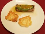 Lammlachse mit Kartoffel-Parmesan-Küchle (Martin Armknecht) - Rezept