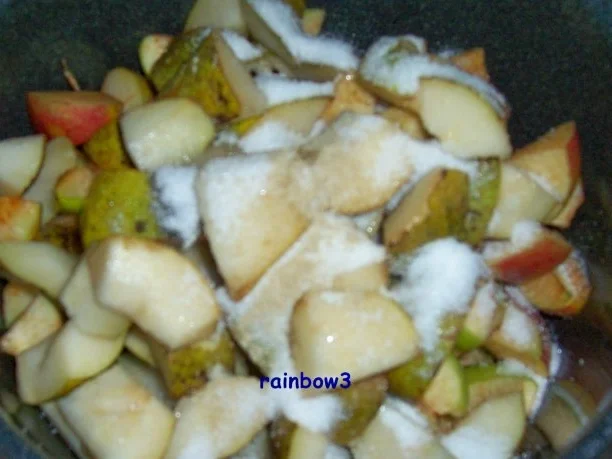 Rezept: Einmachen: Birnen-Apfelmus Einmachen: Birnen-Apfelmus - Rezept