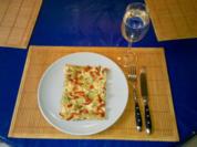 Flammkuchen: Flammkuchen granchio - Flammkuchen mit Krabben - Rezept