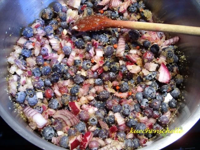 Rezept: Vorrat: Heidelbeer-Chutney Bild Nr. 3 Vorrat: Heidelbeer-Chutney - Rezept - Bild Nr. 3