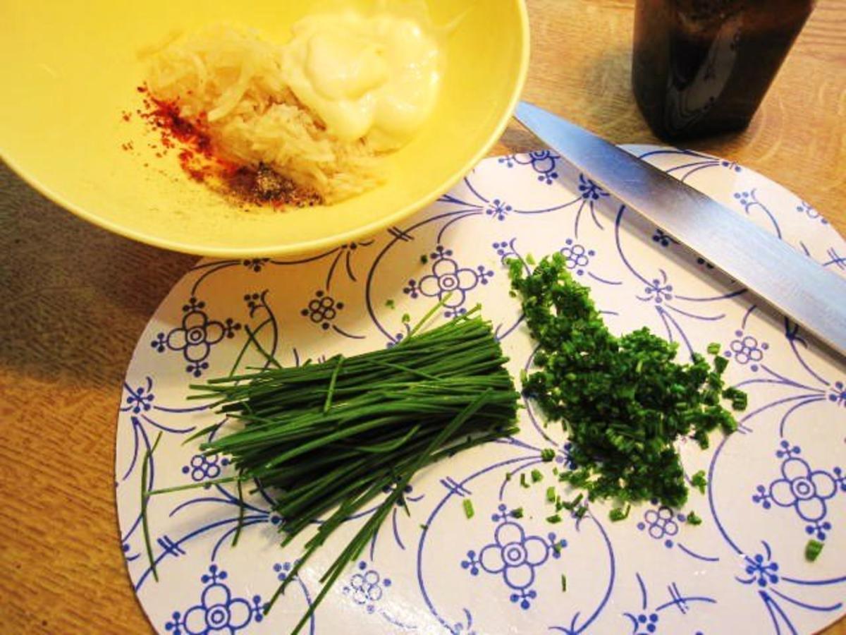 Eiersalat mit viel Schnittlauch drin ... - Rezept - Bild Nr. 2