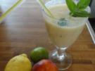 Bananen-Nektarinen-Buttermilch - Rezept