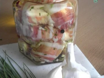 Rezept: Eingelegte Schafkäsekugeln Bild Nr. 5 Eingelegte Schafkäsekugeln - Rezept - Bild Nr. 5