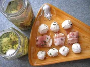 Eingelegte Schafkäsekugeln - Rezept