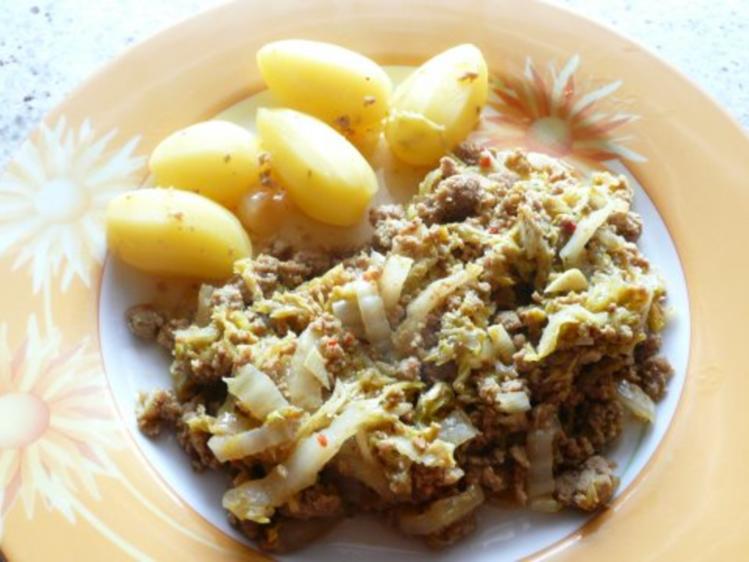 Chinakohl mit Hackfleisch und Kartoffeln Rezepte - kochbar.de