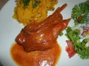 Rezept: Rote Dicke Rippe -geschmort Rote Dicke Rippe -geschmort - Rezept