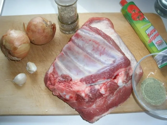 Rezept: Rote Dicke Rippe -geschmort Bild Nr. 3 Rote Dicke Rippe -geschmort - Rezept - Bild Nr. 3