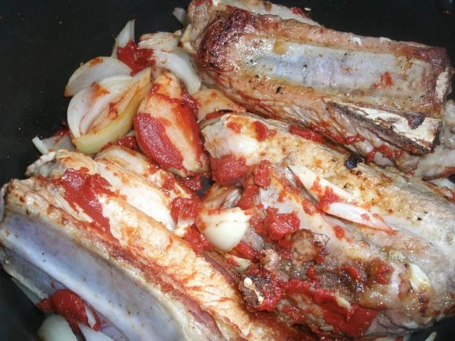 Rezept: Rote Dicke Rippe -geschmort Bild Nr. 5 Rote Dicke Rippe -geschmort - Rezept - Bild Nr. 5