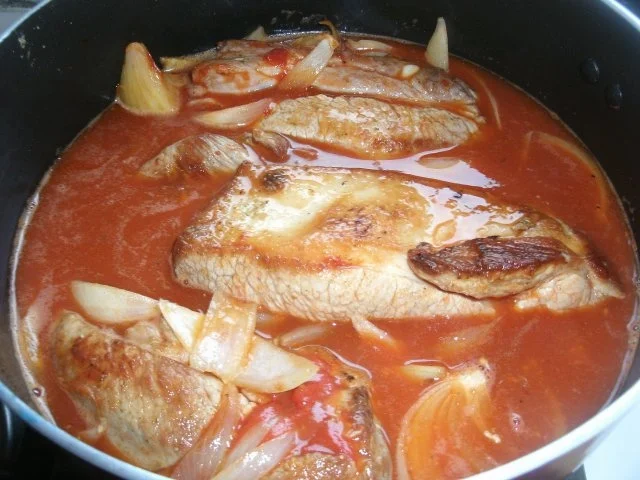 Rezept: Rote Dicke Rippe -geschmort Bild Nr. 6 Rote Dicke Rippe -geschmort - Rezept - Bild Nr. 6