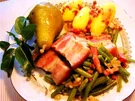 Birnen, Bohnen und Speck ... - Rezept - Bild Nr. 8372