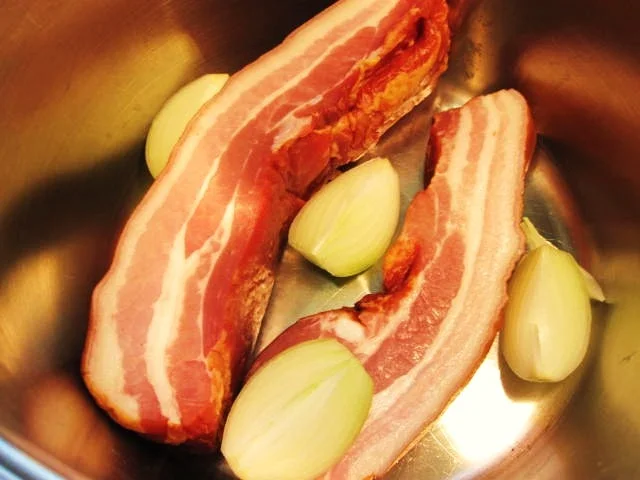 Birnen, Bohnen und Speck ... - Rezept - Bild Nr. 8373