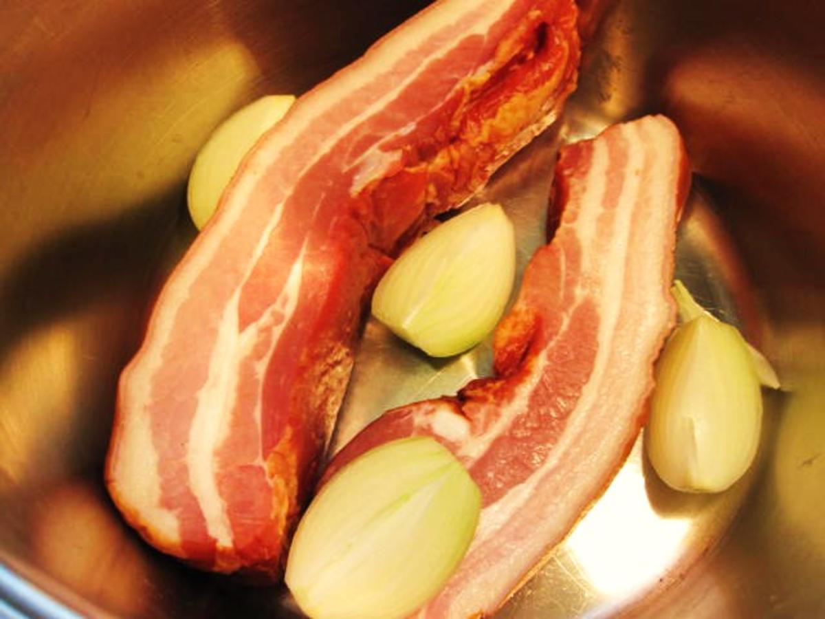 Birnen, Bohnen und Speck - einfach - von mimi
