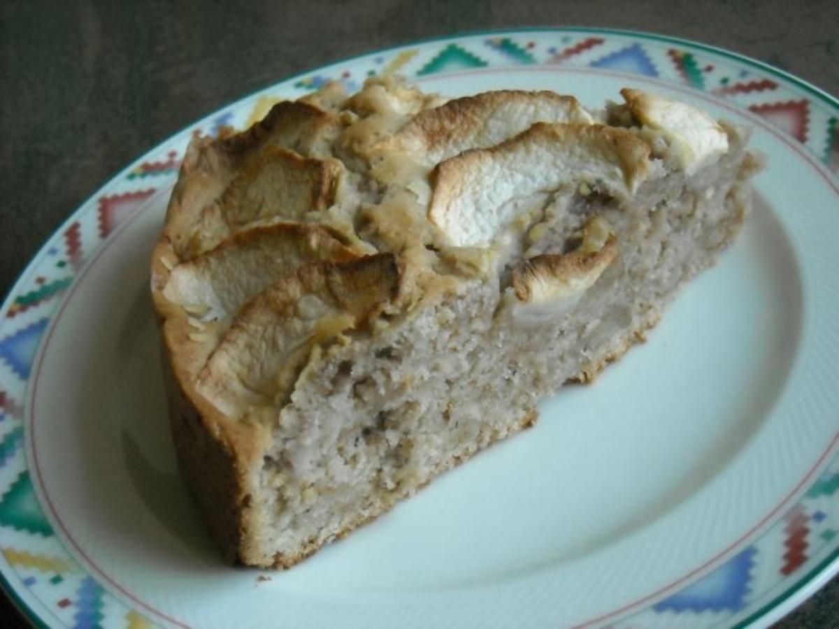 Apfel - Walnuss - Kuchen - Rezept mit Bild - kochbar.de