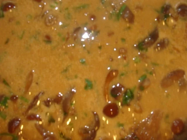 Gemüse : Fränk. Schwämm - Pfifferbriea - Rezept - Bild Nr. 2