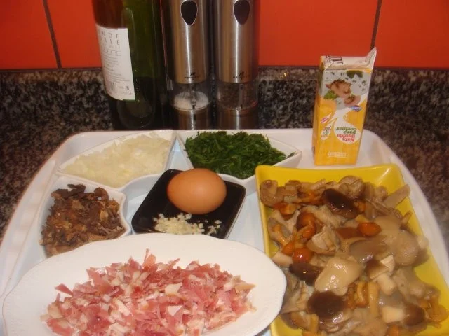 Gemüse : Fränk. Schwämm - Pfifferbriea - Rezept - Bild Nr. 3