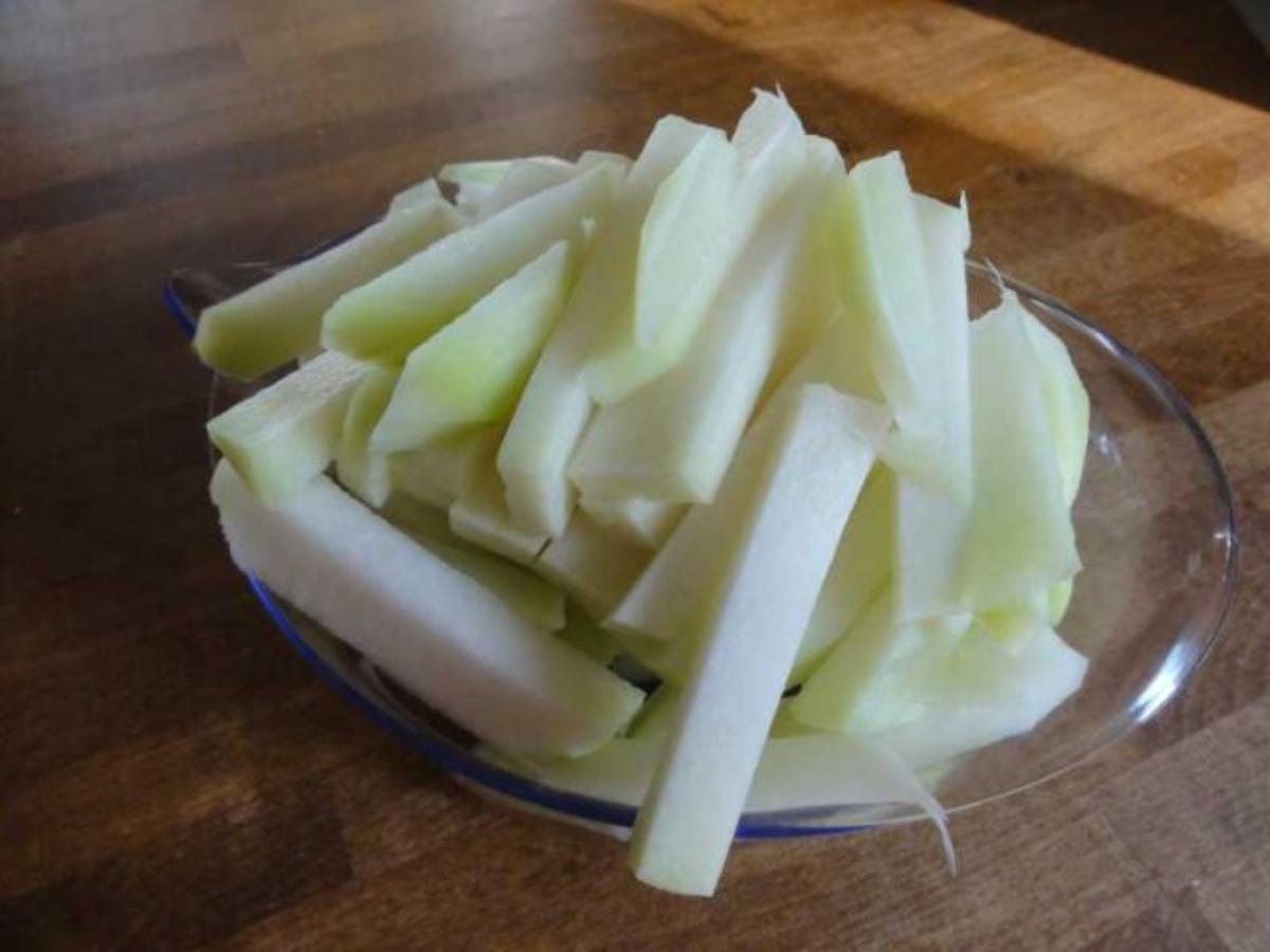 Curry Kokos Kohlrabi mit Minze und geröstetem Sesam - schnell &amp; einfach ...