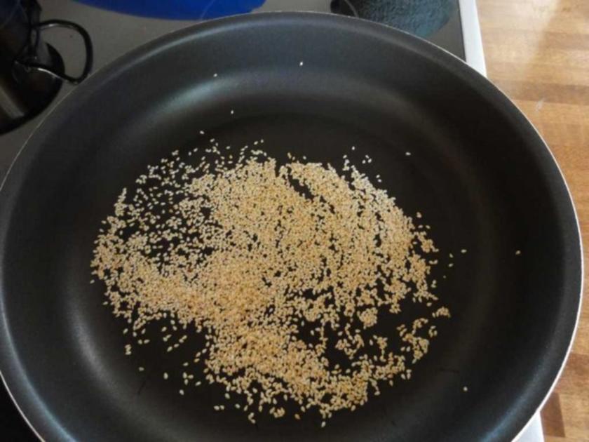 Curry Kokos Kohlrabi mit Minze und geröstetem Sesam - schnell &amp; einfach ...