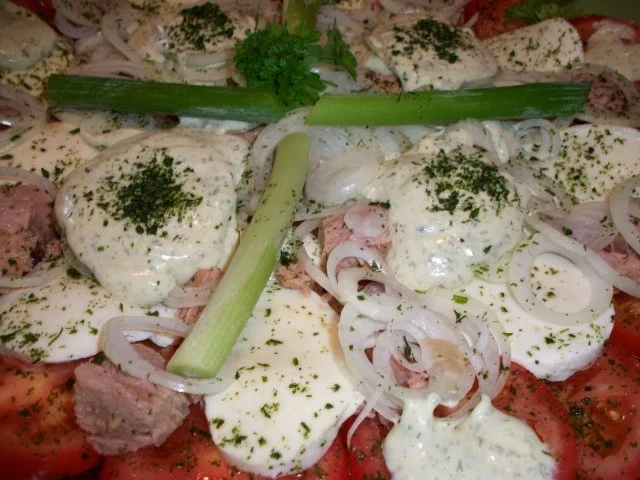 Tomatensalat Thunfisch Mozzarella - Rezept - Bild Nr. 2