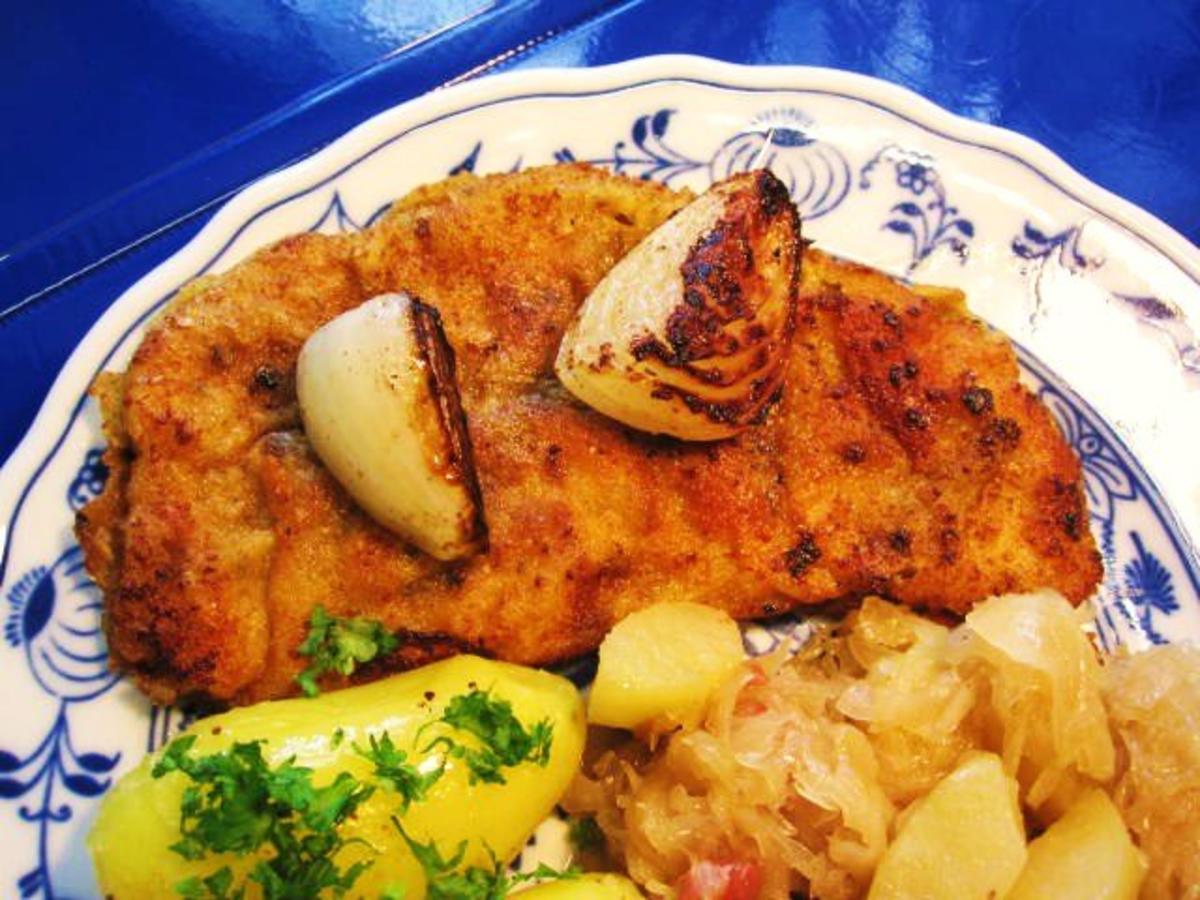 Schnitzel paniert ... - Rezept