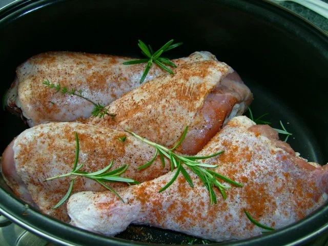 Rezept: Putenkeulen Bild Nr. 2 Putenkeulen - Rezept - Bild Nr. 2