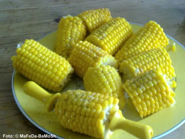 Gekochter Zuckermais - Rezept