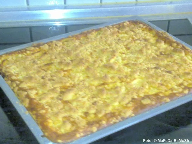 Apfel-Rahm-Streuselkuchen vom Blech - Rezept - Bild Nr. 3