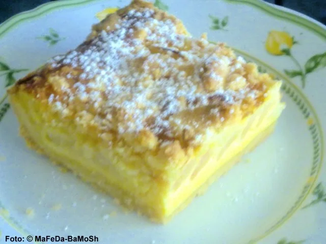 Apfel-Rahm-Streuselkuchen vom Blech - Rezept - Bild Nr. 5