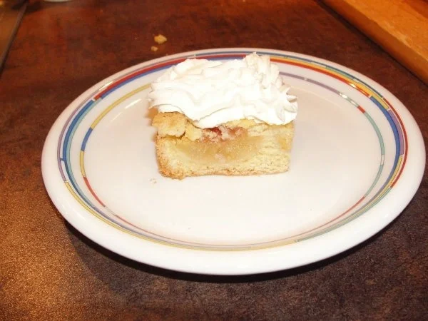 Rezept: Pfirsichkuchen mit Streusel Bild Nr. 5 Pfirsichkuchen mit Streusel - Rezept - Bild Nr. 5