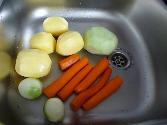 Auflauf : Kartoffel - Kohlrabi - Möhren - Gratin - Rezept - Bild Nr. 2