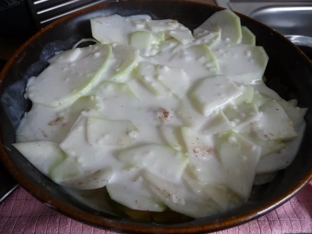 Auflauf : Kartoffel - Kohlrabi - Möhren - Gratin - Rezept - Bild Nr. 8