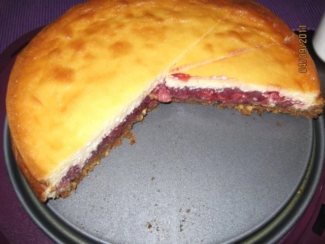Käse - Kirsch - Kuchen - Rezept