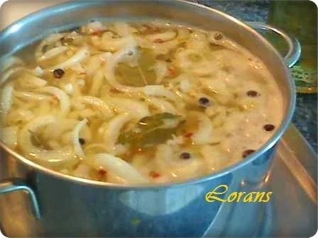 Rezept: Bratheringe in einer süßsauer Marinade Bild Nr. 4 Bratheringe in einer süßsauer Marinade - Rezept - Bild Nr. 4