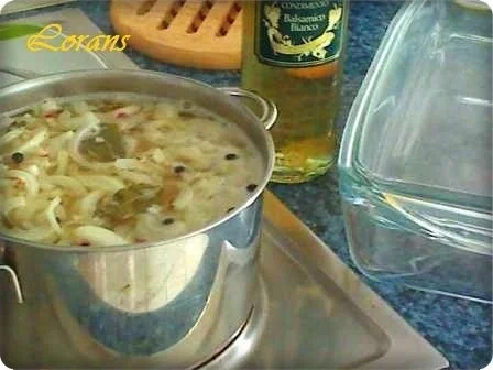 Rezept: Bratheringe in einer süßsauer Marinade Bild Nr. 5 Bratheringe in einer süßsauer Marinade - Rezept - Bild Nr. 5