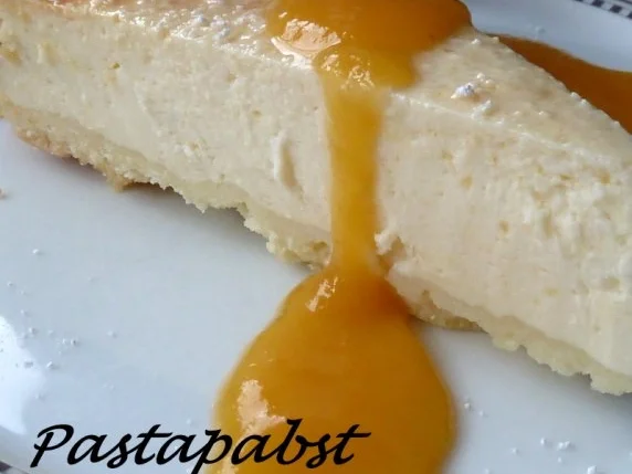 Ingwer-Käsekuchen mit Pfirsichsauce - Rezept - Bild Nr. 10