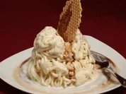 Eis in Pfeffer-Espresso-Soße - Rezept