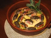 Schweinerückenröllchen mit Salbei im Baccus-Sud á la Elsido - Rezept