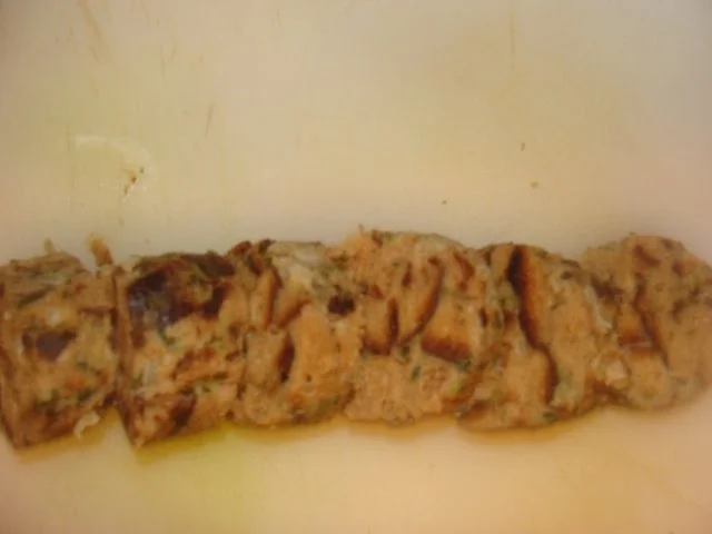 Rezept: Beilage : - Bauernbrotknödel - Beilage : - Bauernbrotknödel - - Rezept