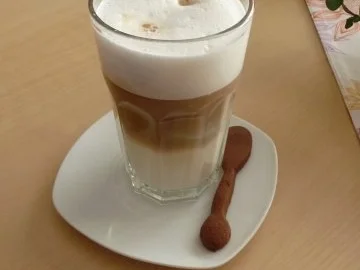 Rezept: Latte Macchiato mit Senseo Latte Macchiato mit Senseo - Rezept