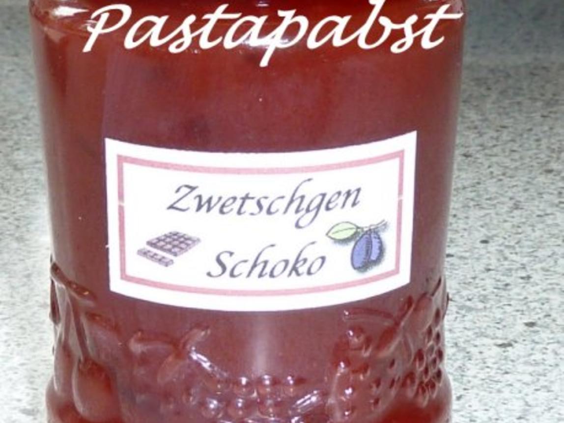 Zwetschgen-Schoko-Cognac-Konfitüre - Rezept - kochbar.de