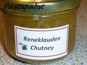 Rezept: Reneklauden-Chutney Reneklauden-Chutney - Rezept