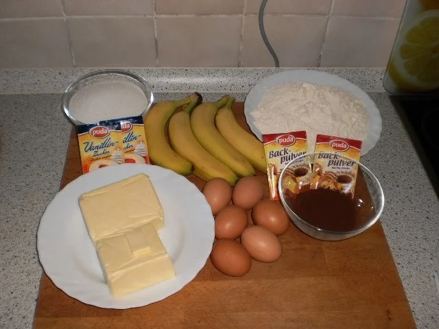 Marmor-Bananenkuchen - Rezept - Bild Nr. 2