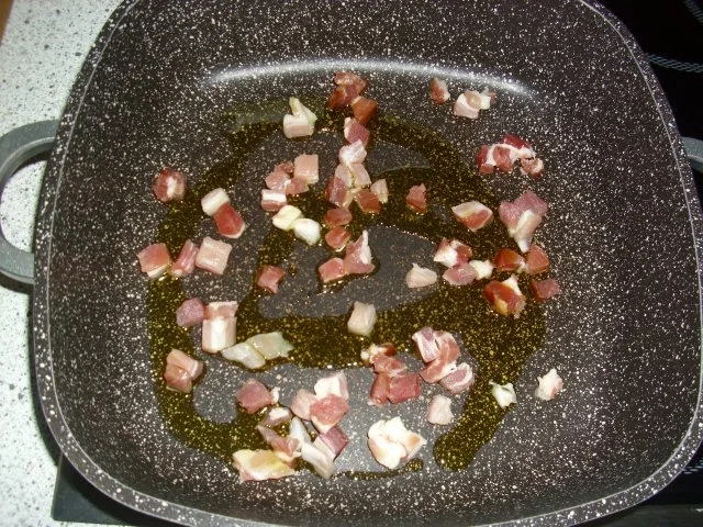 Rezept: Gulasch halb und halb mit Pilzgemüse Bild Nr. 3 Gulasch halb und halb mit Pilzgemüse - Rezept - Bild Nr. 3